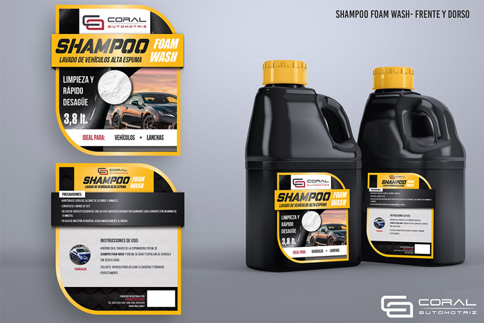 SHAMPOO-FOAM-WASH